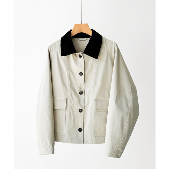 Damen Trendige Übergangsjacke mit hohem Kragen Shop Nory