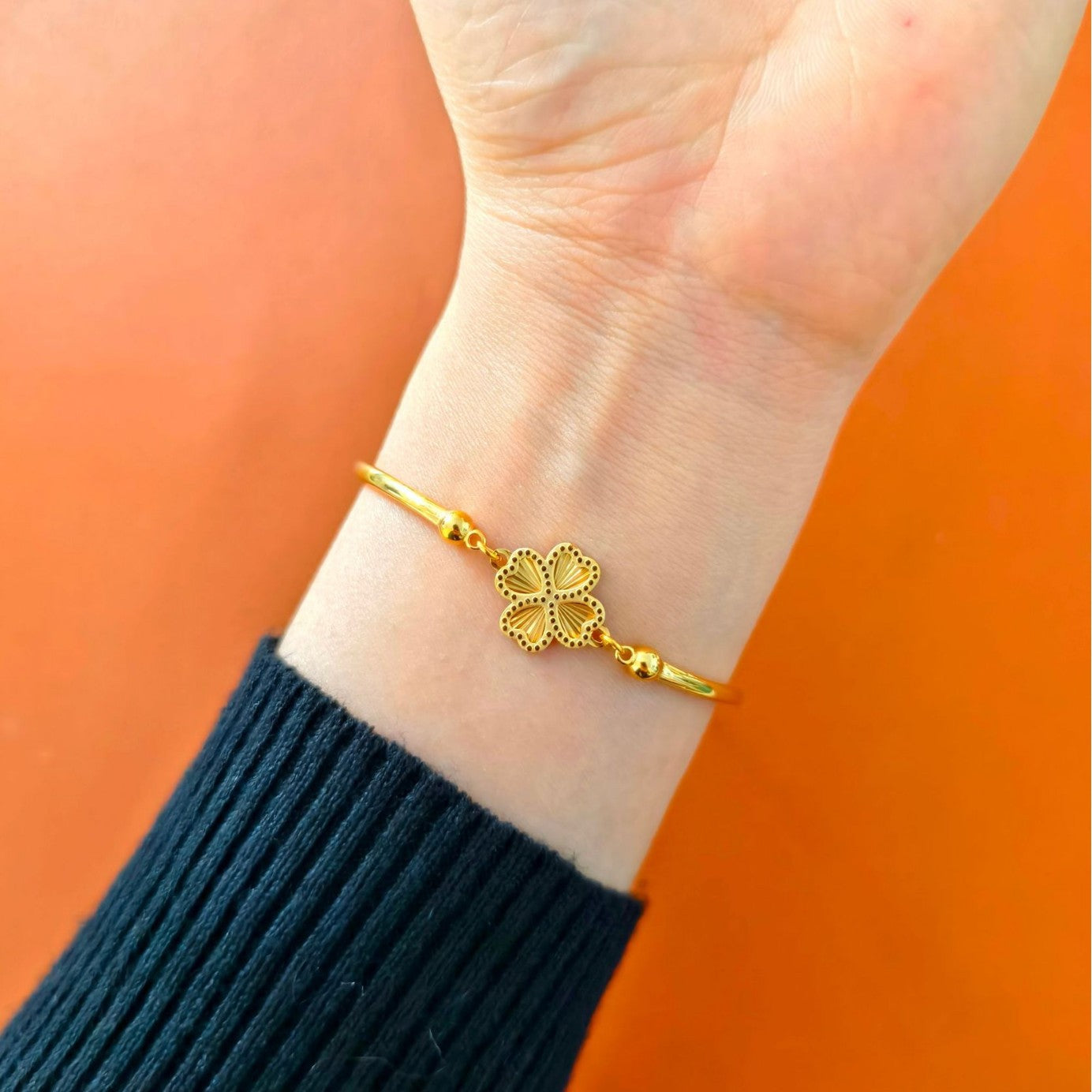 Damen Verstellbares Blumen Charm Armband Shop Nory