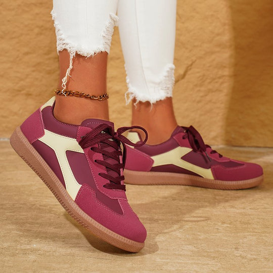Damen Retro-Sneaker mit Gummisohle, leichtem Textilfutter und Komfortfußbett Shop Nory