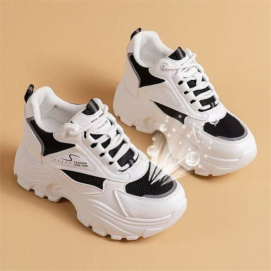 Damen Sportliche Chunky Sneakers mit gepolsterter Sohle und atmungsaktivem Obermaterial