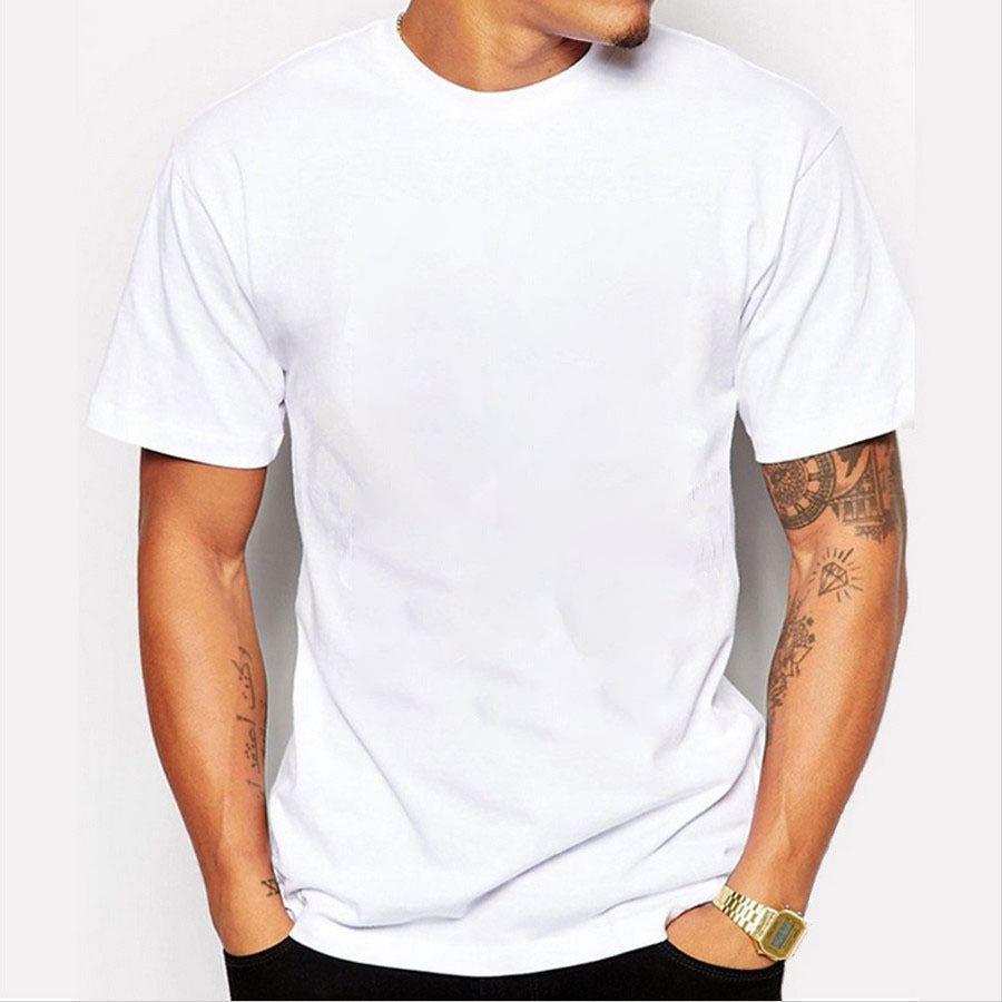 Herren Classic T-Shirt mit Rundhalsausschnitt aus hochwertiger Baumwolle