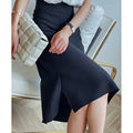 Damen Eleganter Bleistiftrock mit asymmetrischem Saum Shop Nory