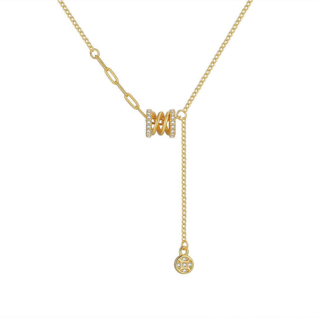 Damen Schmuckstück mit modernem Design und funkelnden Zirkonia Shop Nory