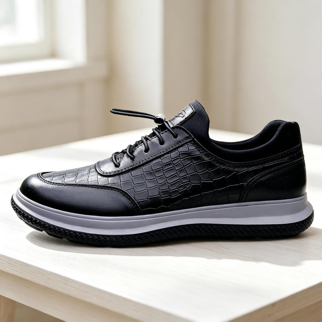 Herren Elegante und stilvolle Leder Sneakers Shop Nory