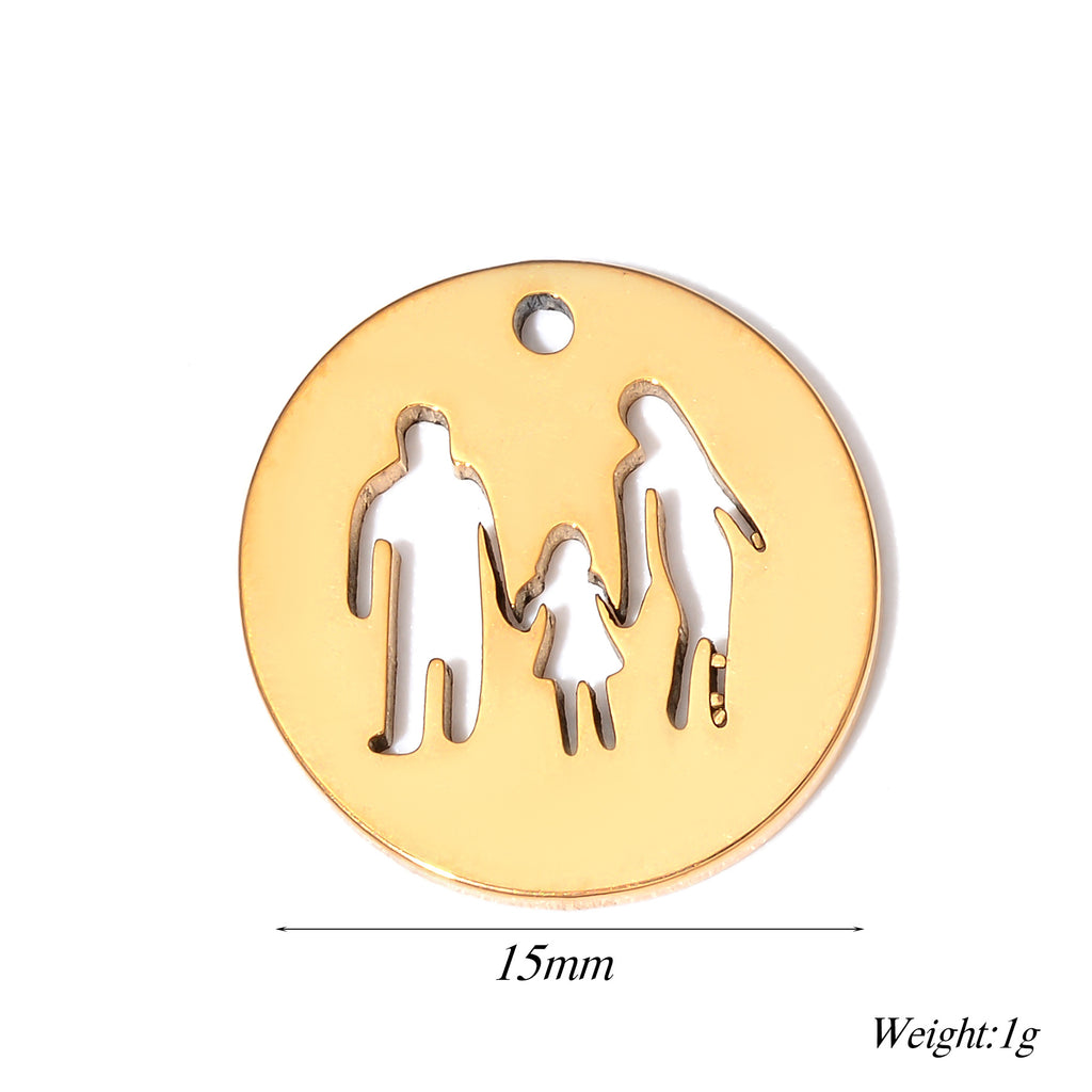 Damen Schmuckanhänger in herzförmigem Design aus Metall Shop Nory