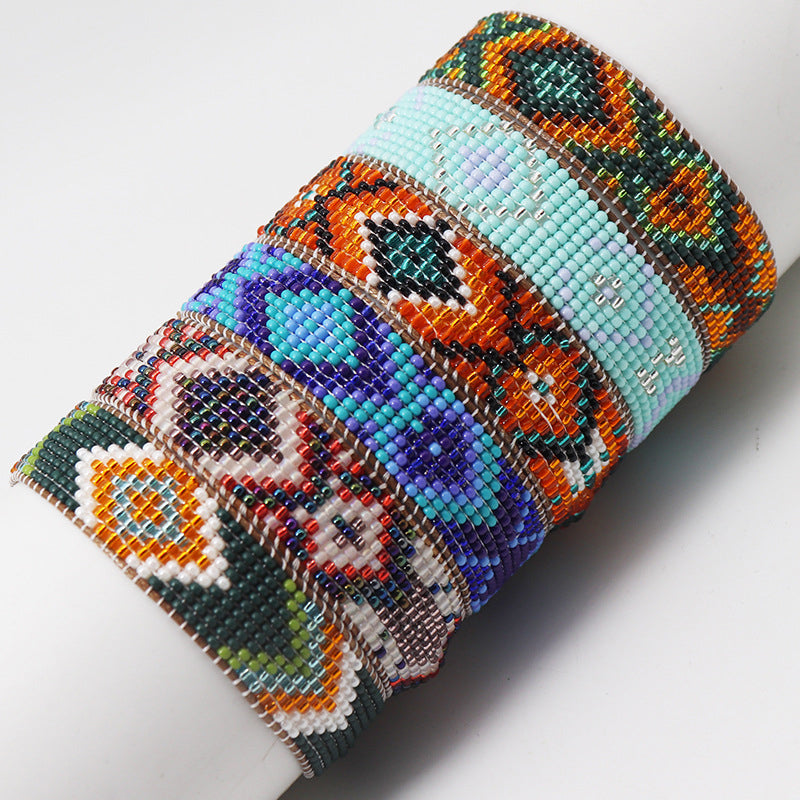 Handgewebtes Böhmisches Armband | Shop Nory