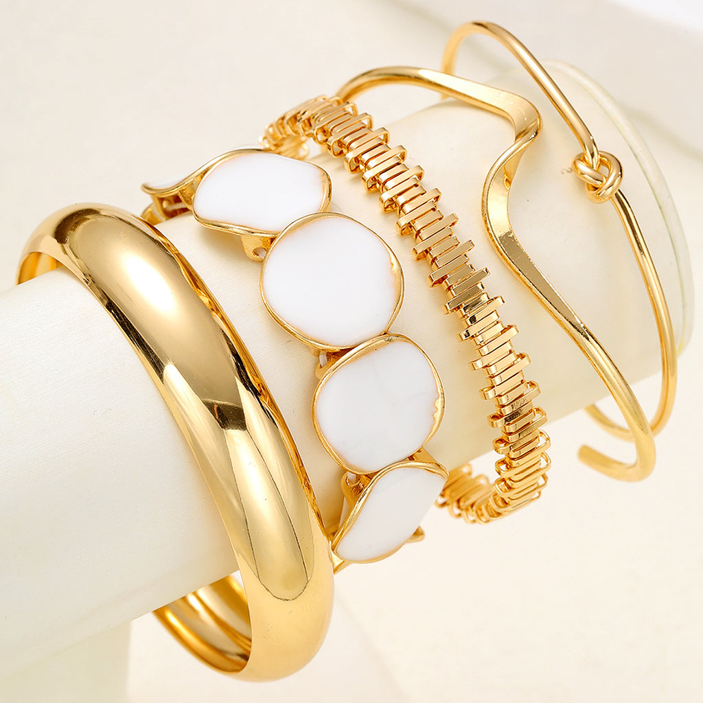 Damen Armreif-Set mit eleganten Designs und einzigartigen Materialien Shop Nory