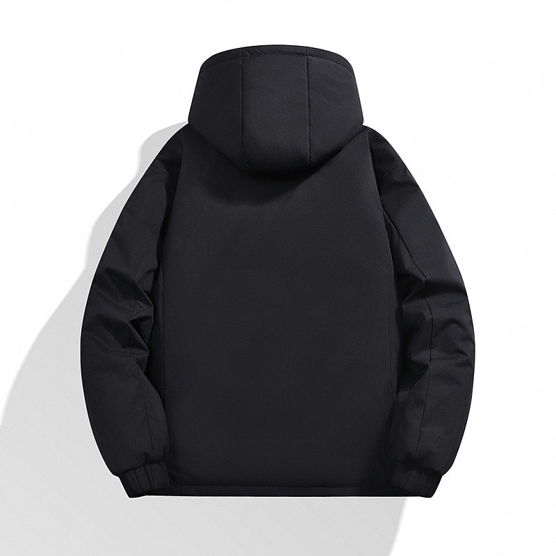 Herren Wattierte Kapuzen‑Winterjacke mit wasserabweisender Membran und verschweißter Brusttasche Shop Nory