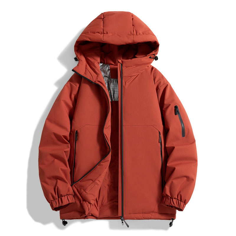 Unisex Warmer wasserabweisender Steppparka mit technischer Kapuze Shop Nory