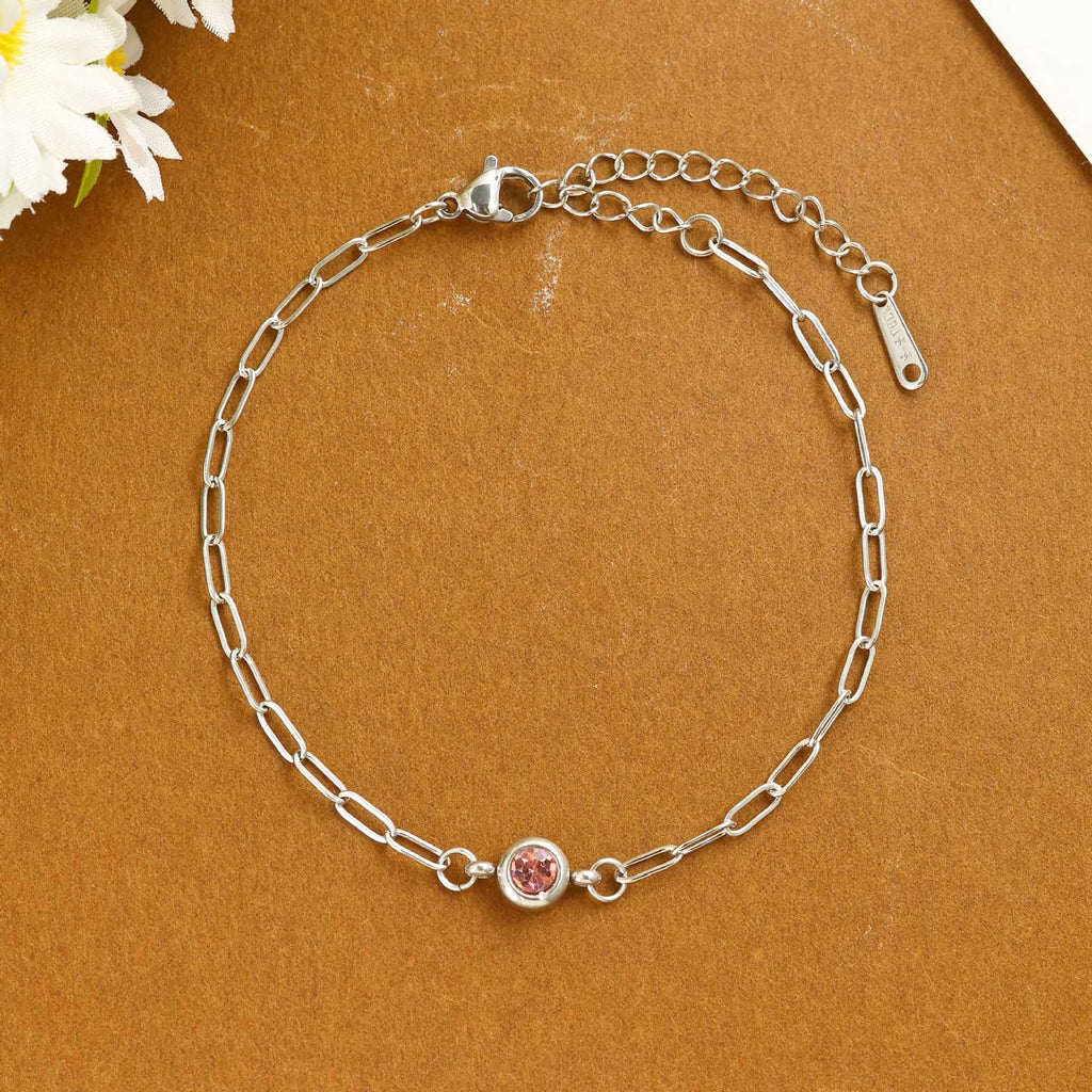 Damen zartes Armband mit funkelndem Kristall Shop Nory