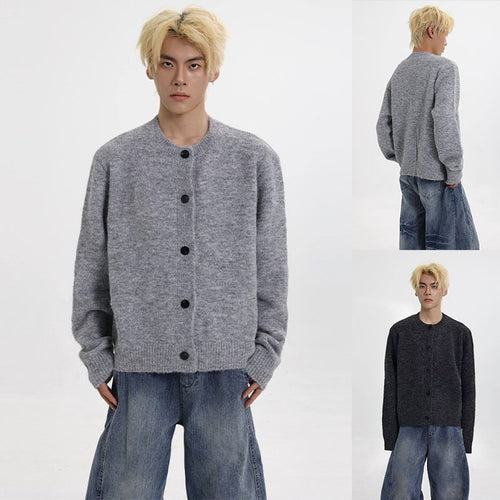 Damen Klassische Strickjacke mit Knopfleiste Shop Nory
