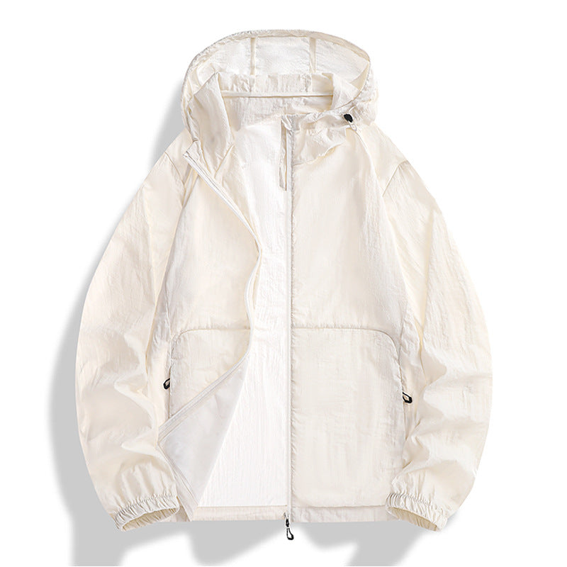 Herren Leichte Outdoorjacke mit verstellbarer Kapuze Shop Nory