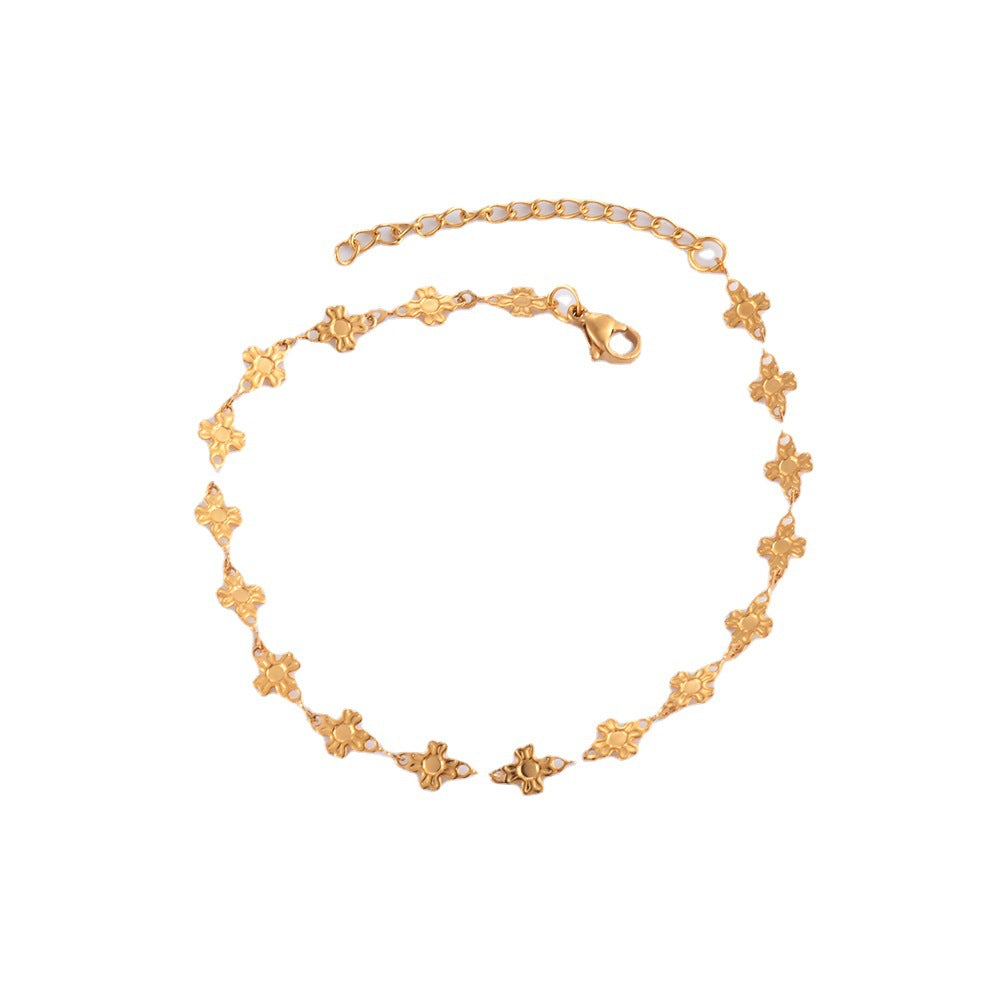 Damen Schlüsselarmband aus hochwertigem Edelstahl mit filigranem Design Shop Nory
