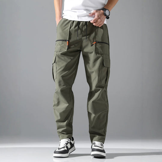 Herren Bequeme Cargo-Hose mit elastischem Bund Shop Nory