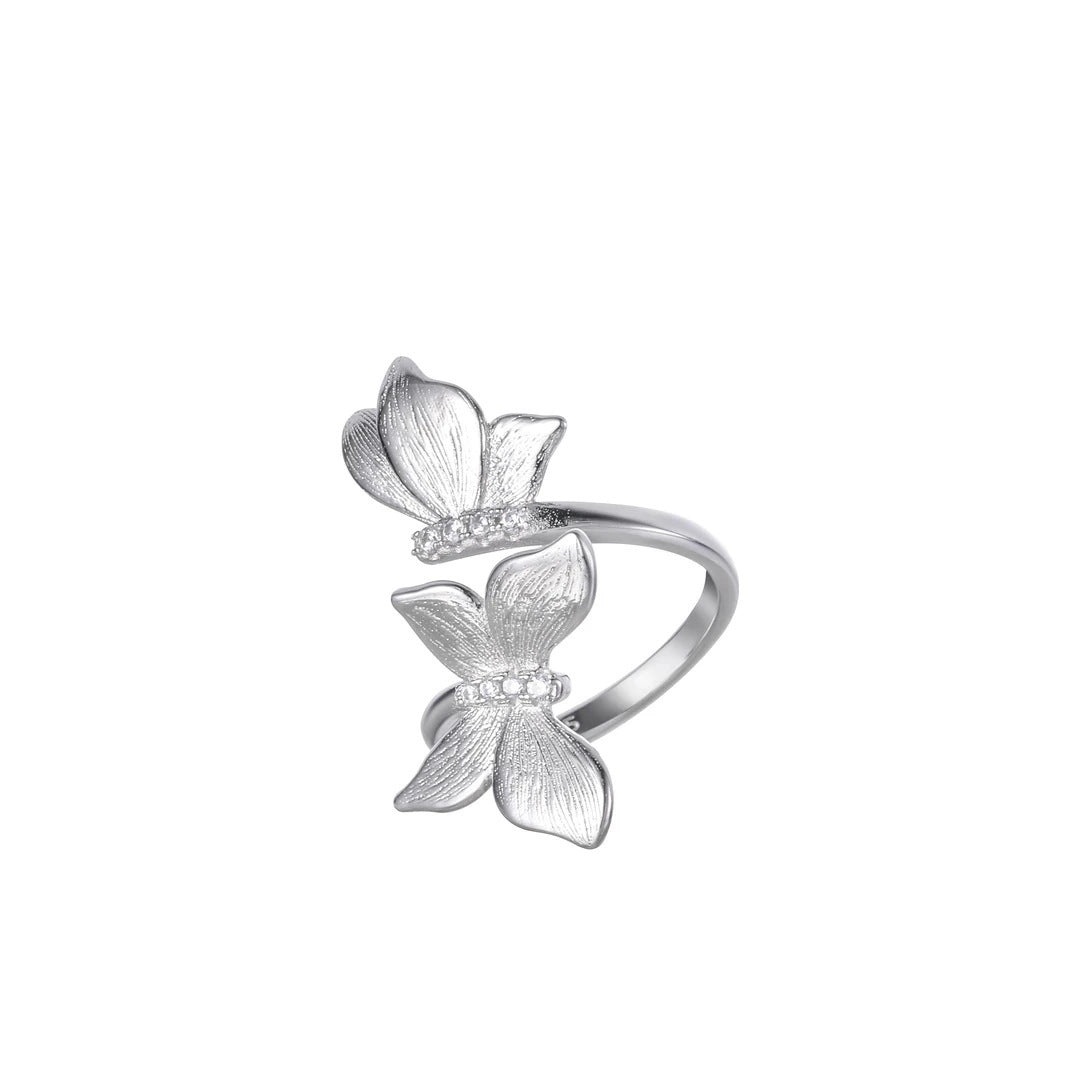 Damenring mit floralen Akzenten und elegantem Design Shop Nory