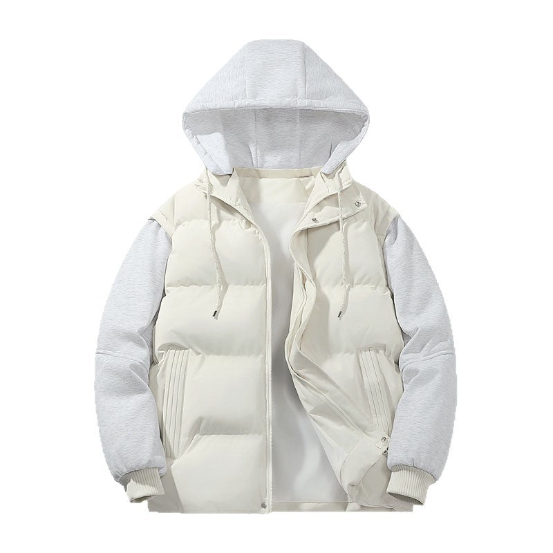 Herren Multifunktionale Steppjacke mit Kapuze Shop Nory