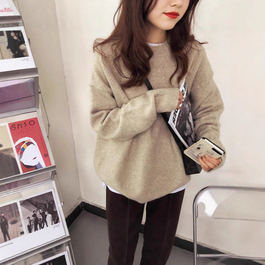 Damen Kuscheliger Oversized Pullover Shop Nory