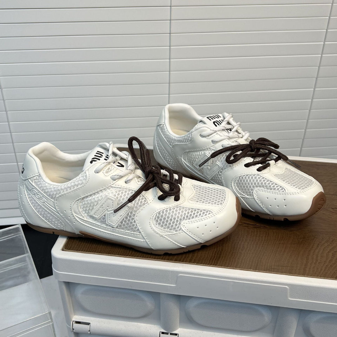 Damen Sportliche Laufschuhe mit atmungsaktiver Mesh-Konstruktion und stabiler Sohle Shopnory