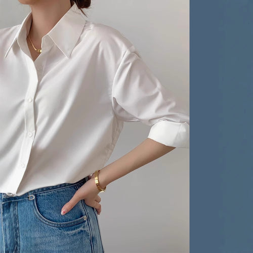 Damen Stilvolle Oversized Bluse Shop Nory