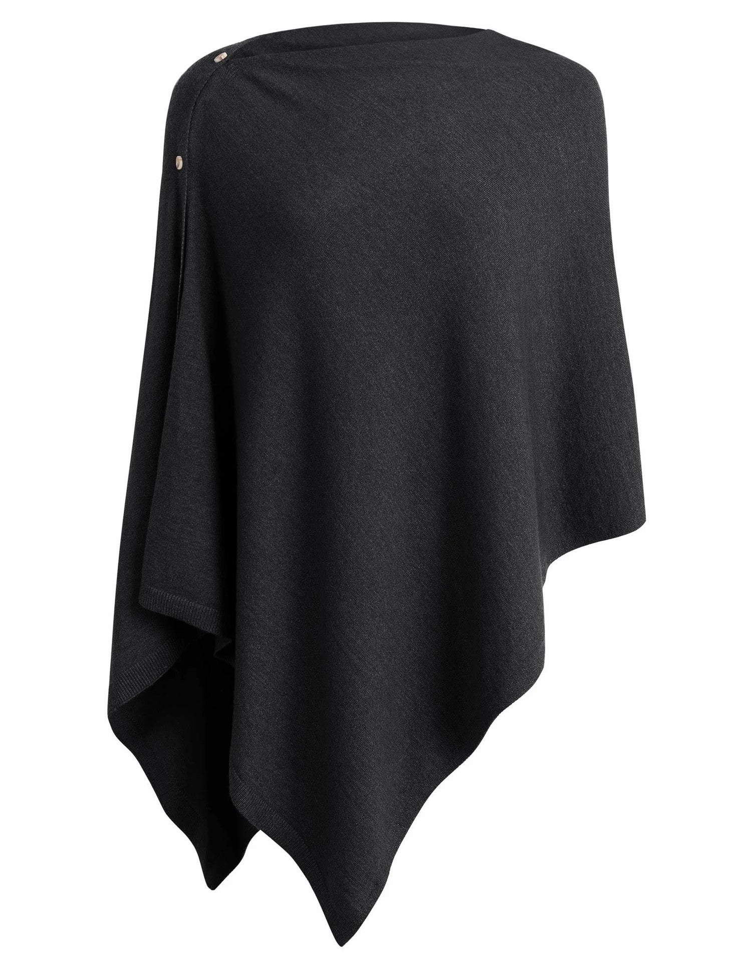 Damen vielseitiger Poncho aus hochwertiger Materialmischung
