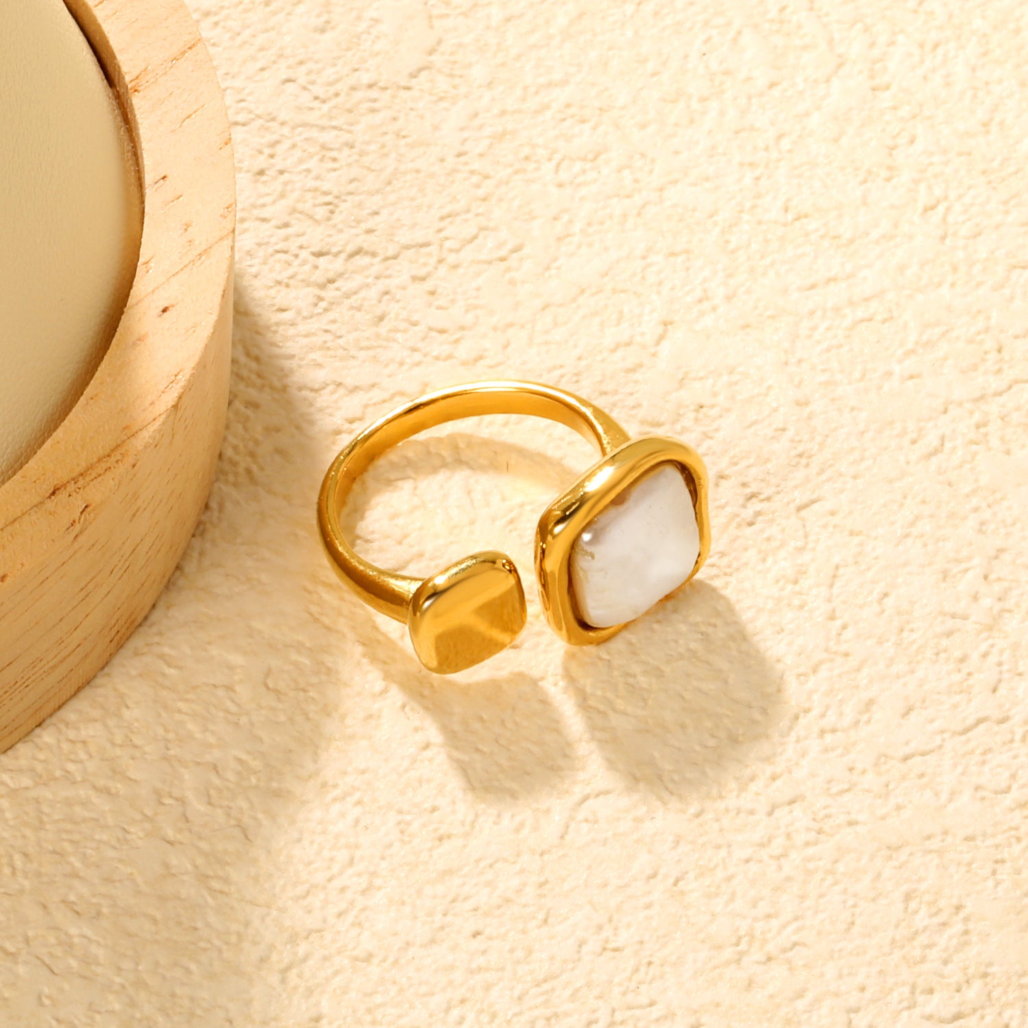 Damen Ring mit verstellbarem Design und edelem Tigerauge Shop Nory