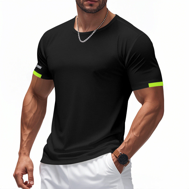 Herren Funktions-T-Shirt mit atmungsaktivem Design und reflektierenden Details ShopNory