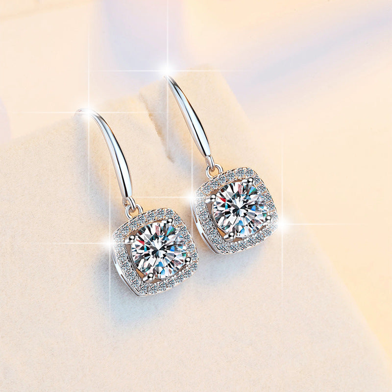 Damen Ohrringe mit funkelndem Kristall und elegantem Design Shop Nory
