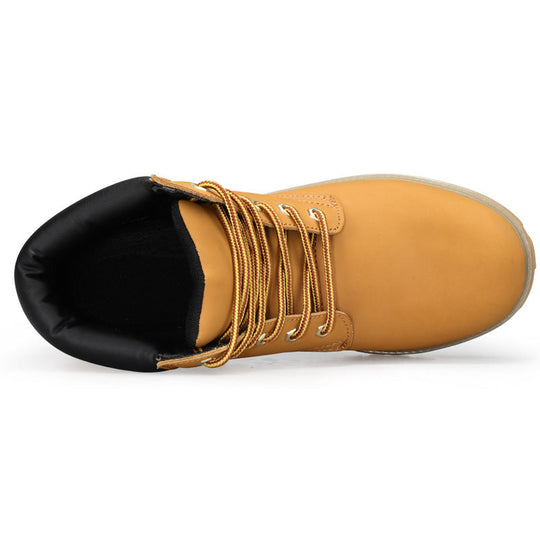 Herren robuster Outdoor-Schnürboot mit rutschfester Sohle und gepolsterter Knöchelstütze Shopnory