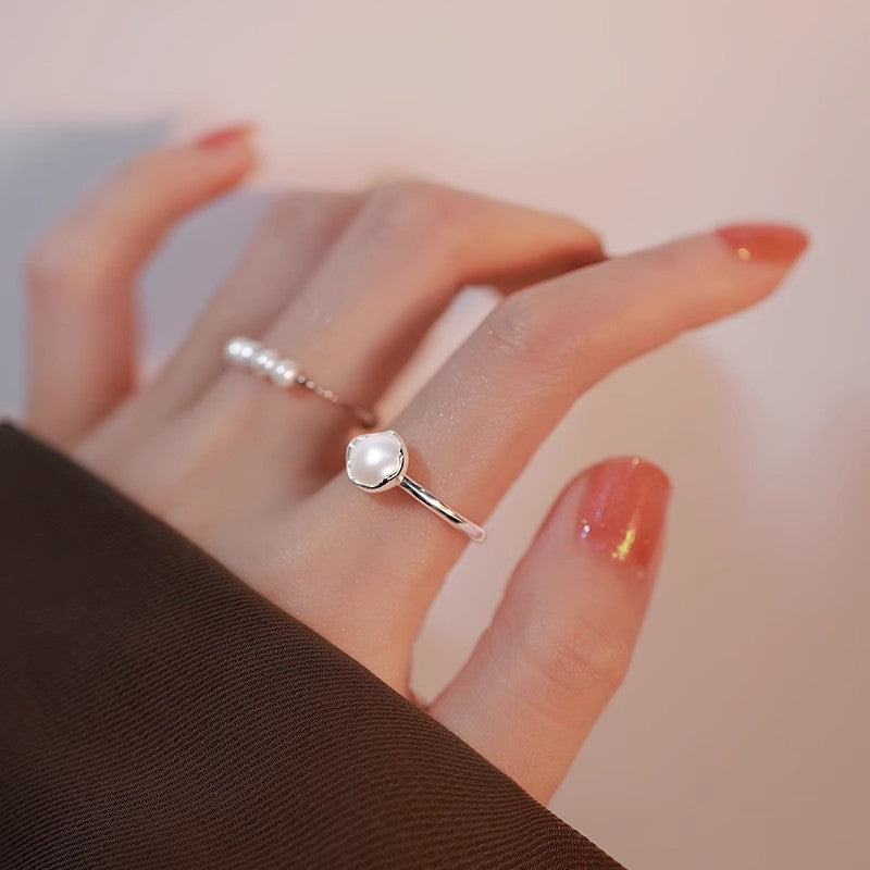 Damen Zierlicher Ring mit eleganter Perle Shop Nory