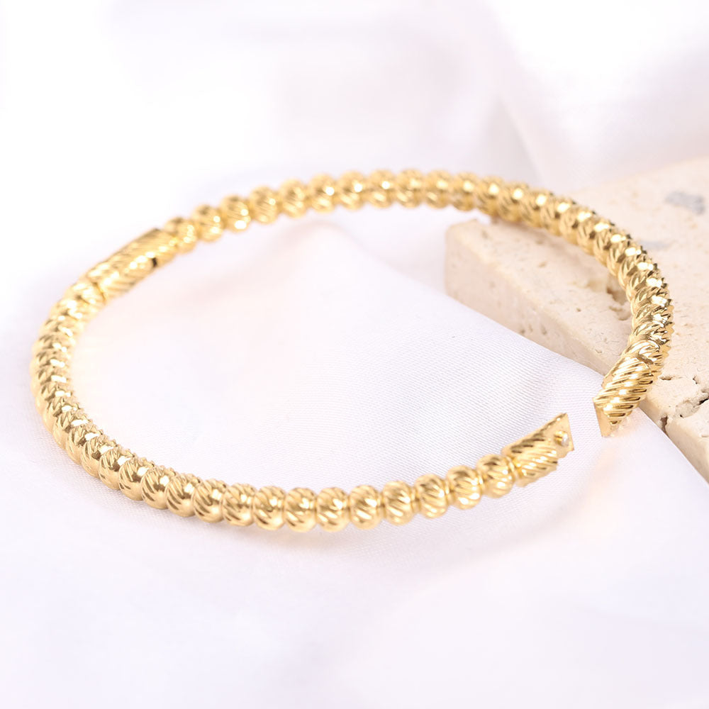 Damen Armreif mit elegantem, gedrehten Design Shop Nory