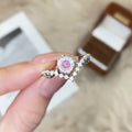 Damen Blossom Ring mit funkelnden Zirkonia Shop Nory