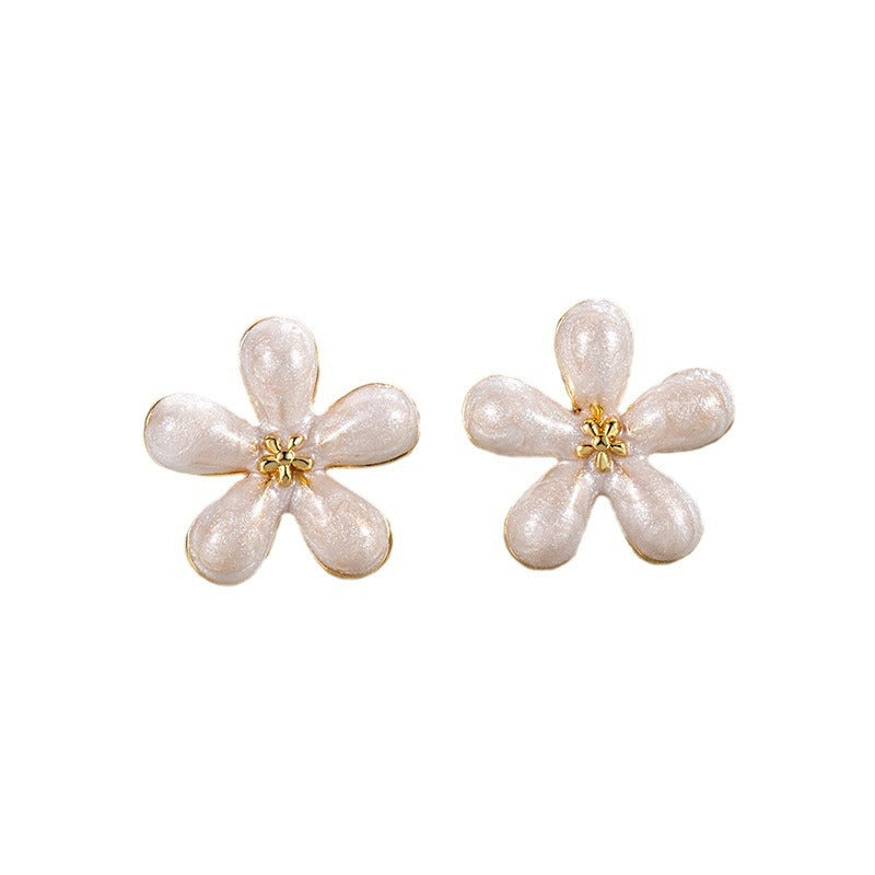 Damen Ohrringe mit kunstvollem Blumenmuster und hochwertiger Handwerkskunst Shop Nory