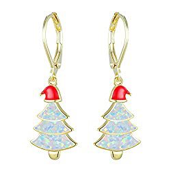 Damen Weihnachtsbaum Ohrringe Shop Nory