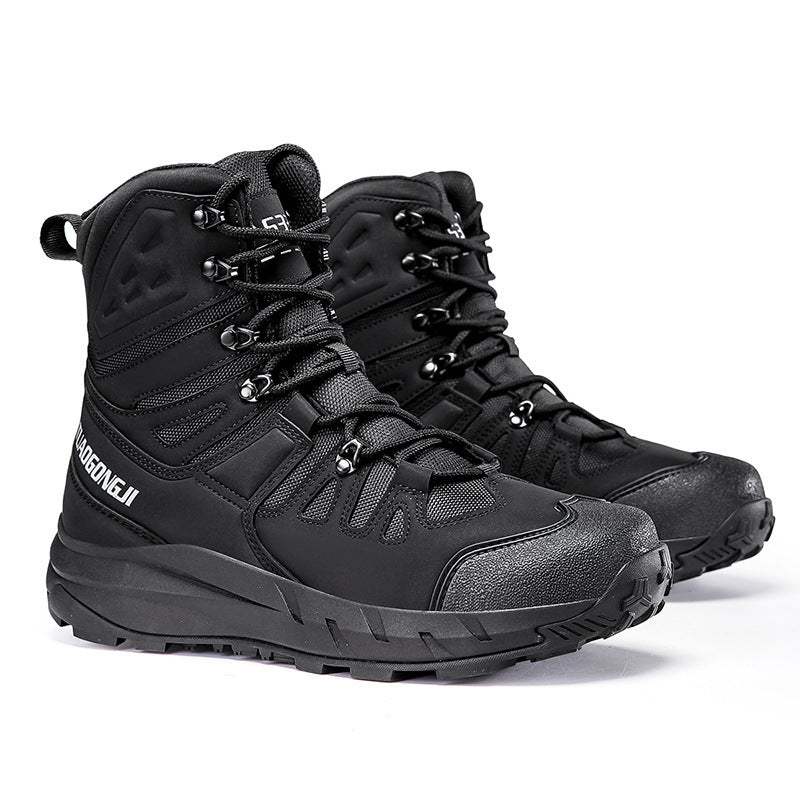 Damen Hochleistungs-Wanderstiefel mit wasserdichtem Obermaterial und rutschfester Sohle Shopnory