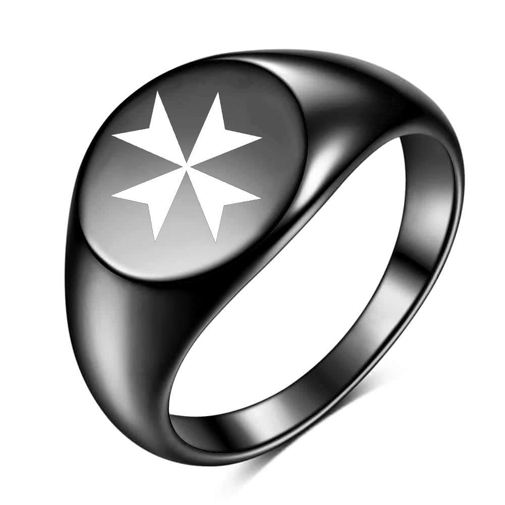 Herren Siegelring mit kunstvollem Design und detaillierter Symbolgravur Shop Nory