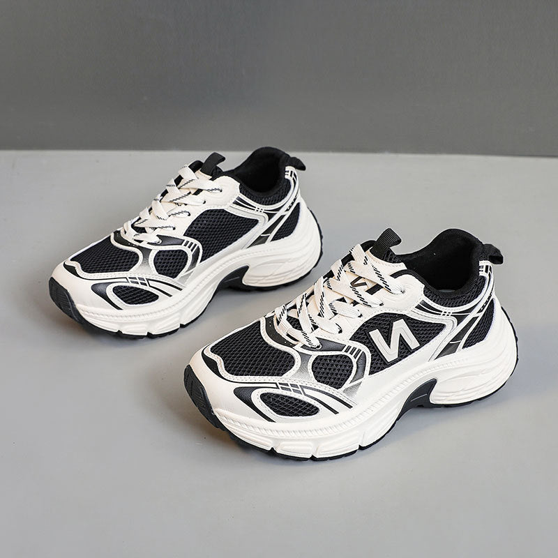 Damen Sportliche Laufschuhe mit atmungsaktivem Mesh-Obermaterial und dämpfender Sohle Shopnory