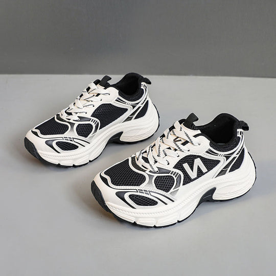 Damen Sportliche Laufschuhe mit atmungsaktivem Mesh-Obermaterial und dämpfender Sohle Shopnory
