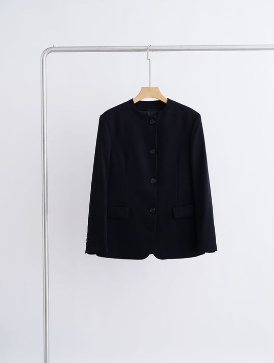 Damen Modischer Blazer mit einfachem Kragen Shop Nory