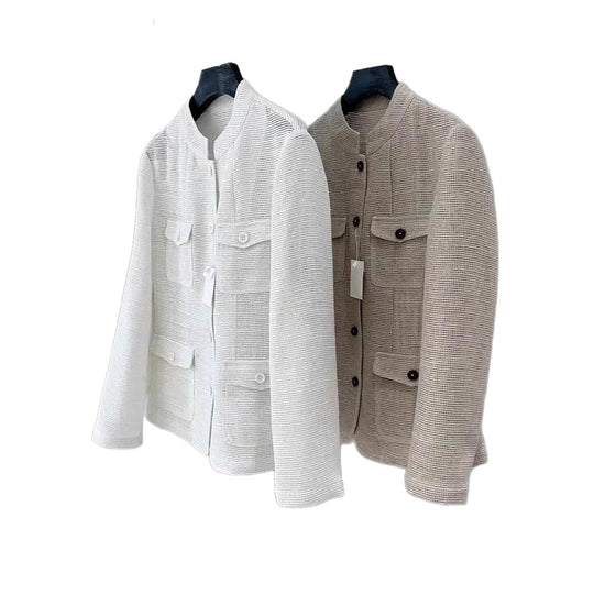 Damen Modische Jacke mit praktischen Taschen Shop Nory