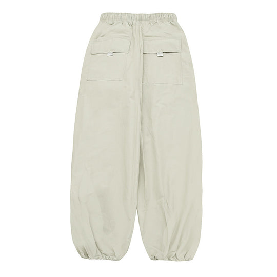 Unisex Weite Harem-Hose mit Kordelzugbund, elastischen Beinabschlüssen und Oversize-Silhouette Shop Nory