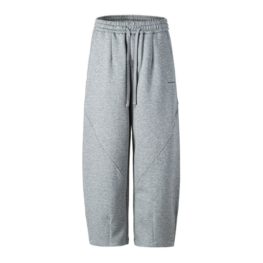 Damen Kurzgeschnittene Sweathose mit elastischem Bund und Ziernähten Shop Nory