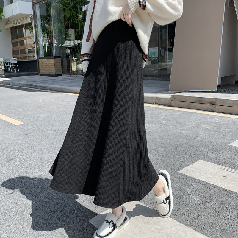 Damen Eleganter, schwingender Plisseerock Shop Nory