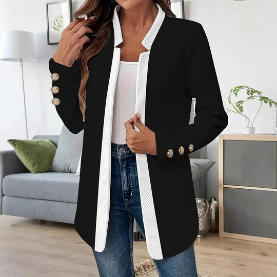 Damen Elegante und modische Blazerjacke