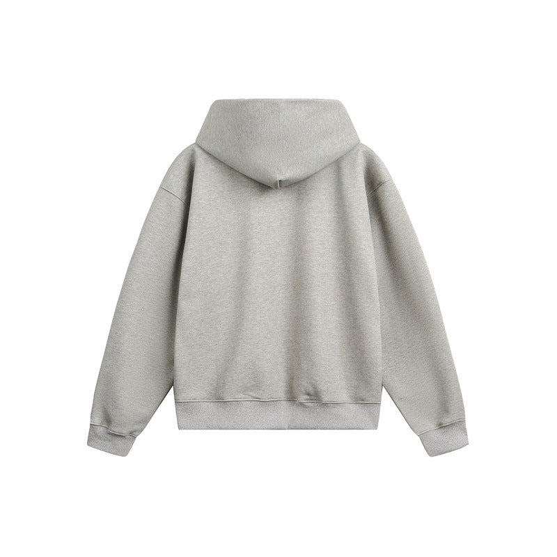 Unisex Kapuzenpullover mit relaxed Fit und abstraktem Frontprint Shop Nory