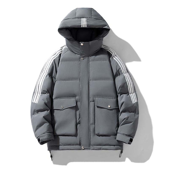Herren Urbaner Bunter Winterparka Shop Nory