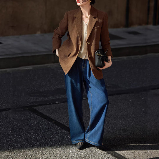 Damen modischer Cordblazer Shop Nory
