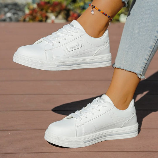 Damen Sneakers mit weichem Obermaterial und bequemer Dämpfung