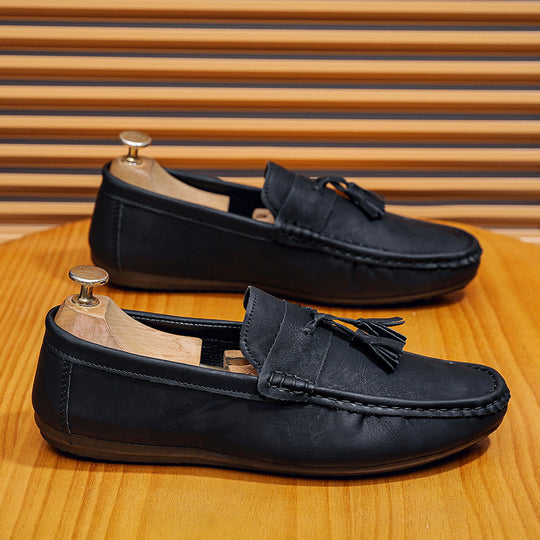 Herren Elegante Mokassins mit Quasten  1787672944