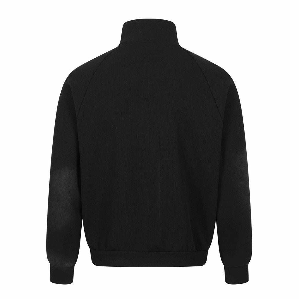 Unisex Grafik-Trainingsjacke mit Stehkragen, Raglanärmeln und durchgehendem Reißverschluss Shop Nory