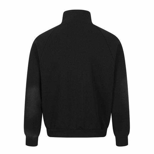 Unisex Grafik-Trainingsjacke mit Stehkragen, Raglanärmeln und durchgehendem Reißverschluss Shop Nory